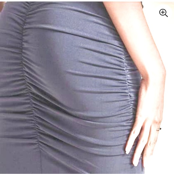 Venus Maxi Runched Dress - Picture 2 of 4